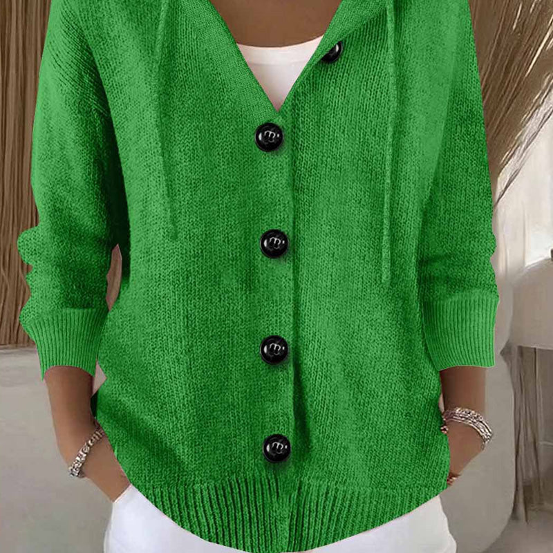 💖LAST DAY PROMOTION - 50%OFF 💖Women’s Solid Color Long Sleeve Cardigan