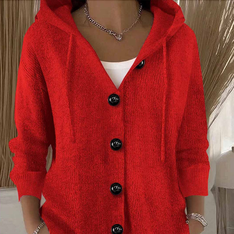 💖LAST DAY PROMOTION - 50%OFF 💖Women’s Solid Color Long Sleeve Cardigan