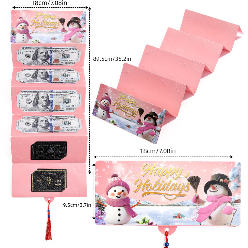 Christmas Surprise Money Box