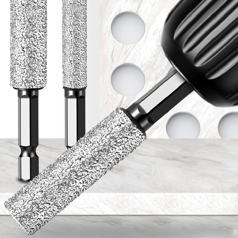 Hex Shank Brazed Hole Opener for Drilling and Grinding