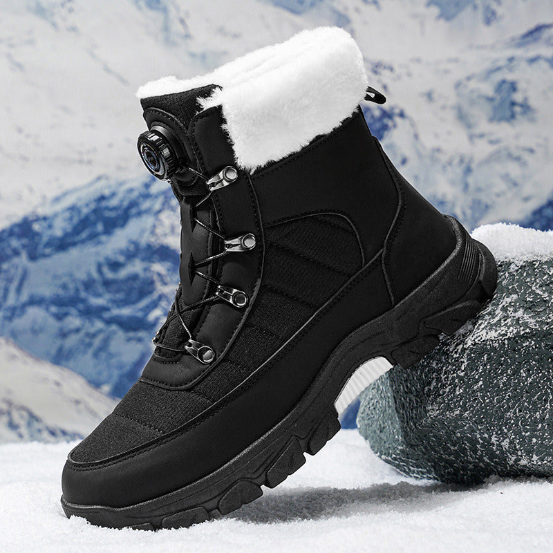 Men’s Cozy Boots With Soft Faux Fur Lining