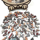 🎁 Christmas Sale 49% off 🎅 135-piece wooden puzzle in the shape of a cat in Morandi colors🐱