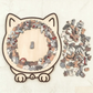 🎁 Christmas Sale 49% off 🎅 135-piece wooden puzzle in the shape of a cat in Morandi colors🐱