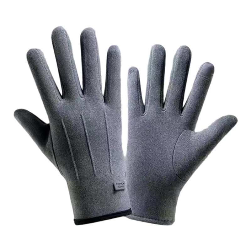 Windproof Warm Gloves with Touchscreen & Anti-Slip Grip