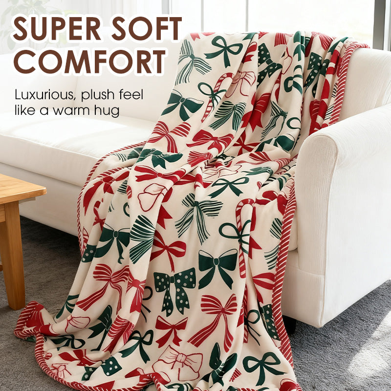 ⏳Limited-time 50% off⏰🎅Christmas Fluffy Cozy Throw Blanket