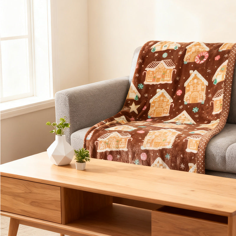 ⏳Limited-time 50% off⏰🎅Christmas Fluffy Cozy Throw Blanket