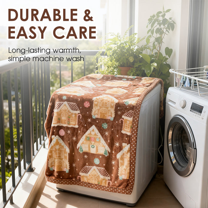 ⏳Limited-time 50% off⏰🎅Christmas Fluffy Cozy Throw Blanket