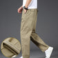 Men's Drawstring Cargo Pants with Zipper Pockets