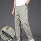 Men's Drawstring Cargo Pants with Zipper Pockets