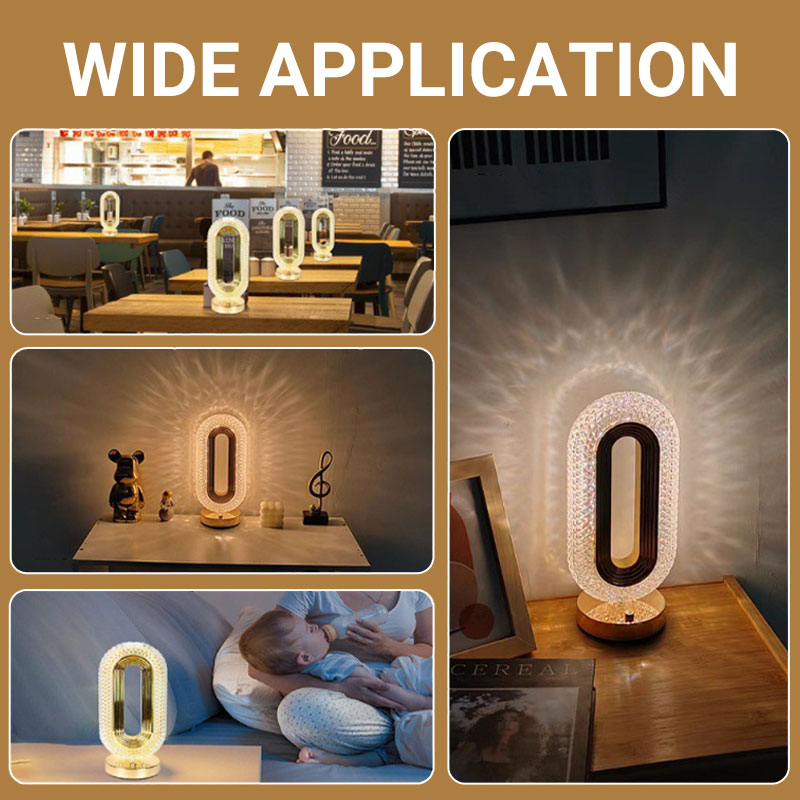 🎅Christmas Sale 50% OFF!!🎄50K+ SOLD! 🎁✨Rechargeable Luxury Crystal LED Night Light Lamp