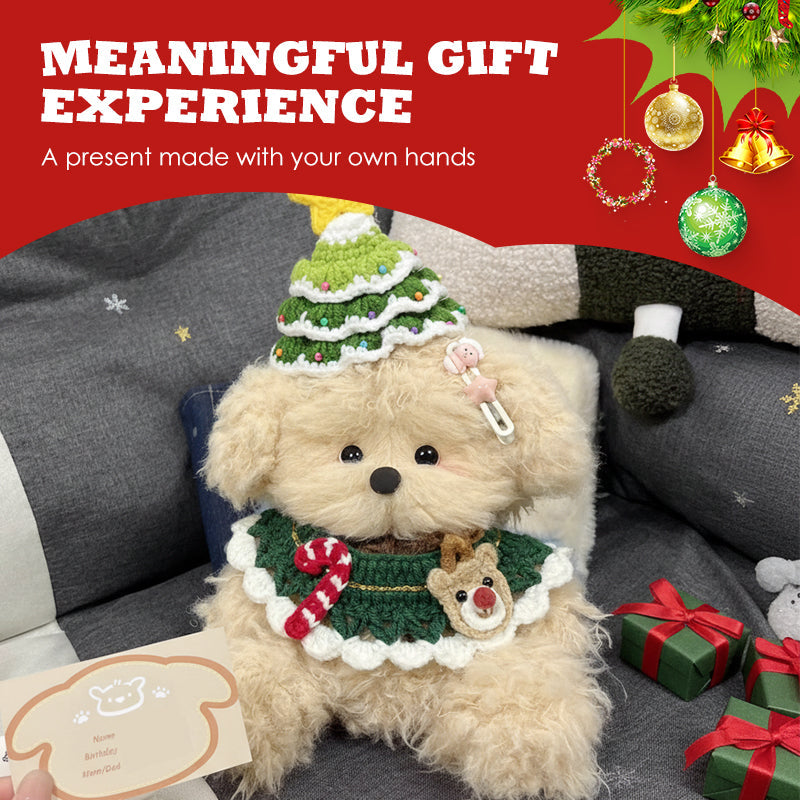 🧸Last Day 50% OFF🎁 The Best Gift of 2025🔥DIY Christmas Recording Plush Dolls Kit