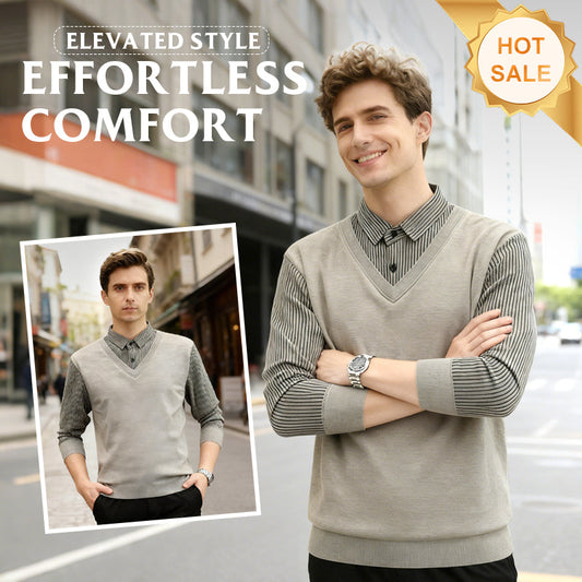 👔 LOOK SHARP IN SECONDS — Built-in Layered Design, Zero Effort Style