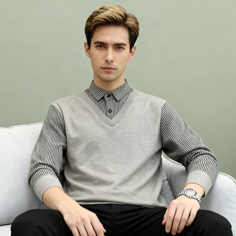 👔 LOOK SHARP IN SECONDS — Built-in Layered Design, Zero Effort Style