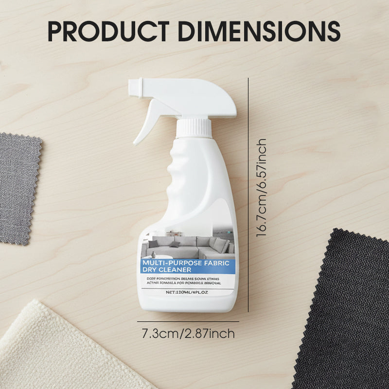 Multi-Purpose Fabric Dry Cleaner Spray