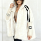 ❄️ Women’s Mink Fur Hooded Zip-Up Coat – Plush Warm, Effortless Style for Winter Daily & Casual Outings