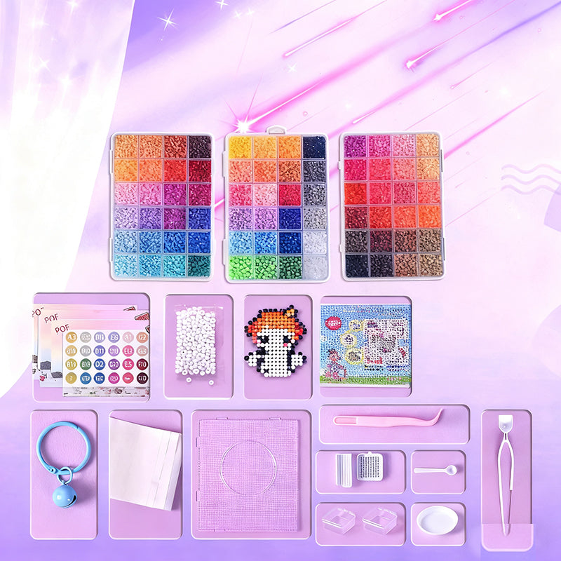 🎨Christmas Gift 50% OFF! 🎁 COMPLETE CRAFT KIT - 96 Colors with Storage Case, Perfect for Kids' Art Projects and Creative Development, Ideal Christmas Gift 👧✂️