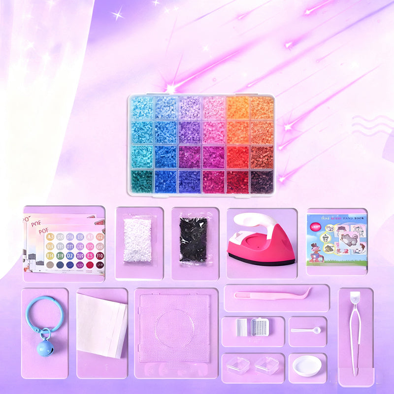 🎨Christmas Gift 50% OFF! 🎁 COMPLETE CRAFT KIT - 96 Colors with Storage Case, Perfect for Kids' Art Projects and Creative Development, Ideal Christmas Gift 👧✂️