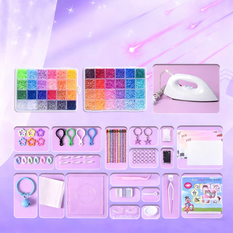 🎨Christmas Gift 50% OFF! 🎁 COMPLETE CRAFT KIT - 96 Colors with Storage Case, Perfect for Kids' Art Projects and Creative Development, Ideal Christmas Gift 👧✂️