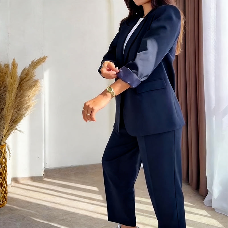 ⏳Limited-time 50% off⏰Women's Classic Blazer & Pants 2-Piece Set