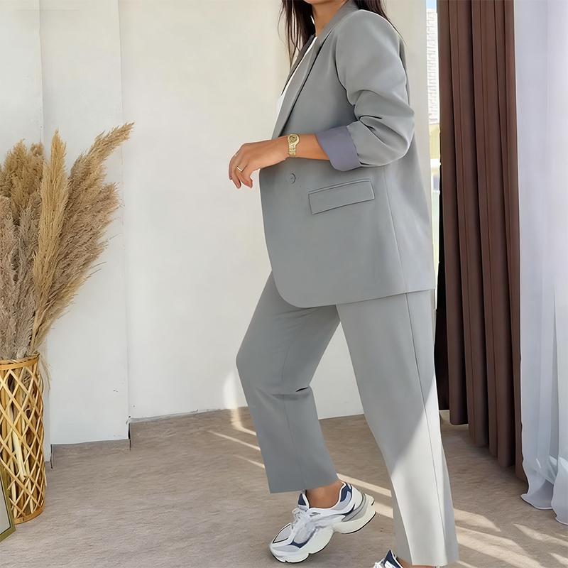 ⏳Limited-time 50% off⏰Women's Classic Blazer & Pants 2-Piece Set