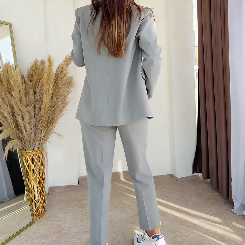 ⏳Limited-time 50% off⏰Women's Classic Blazer & Pants 2-Piece Set