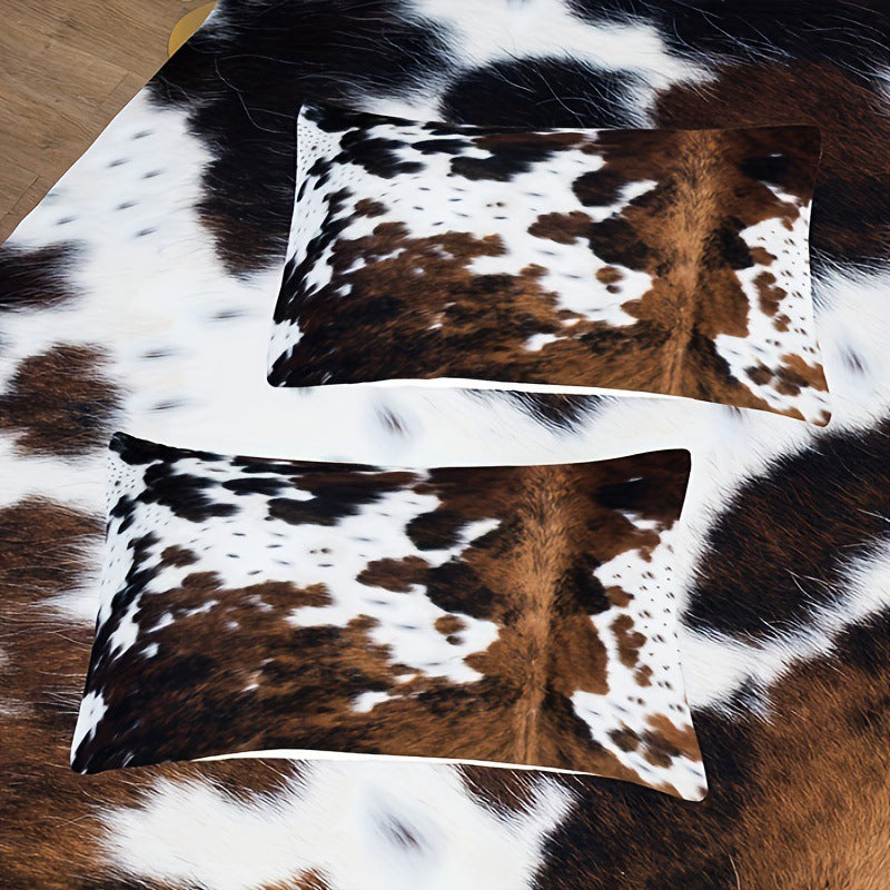 📢📢50% OFF !!🎅Cow Print Duvet Cover Set