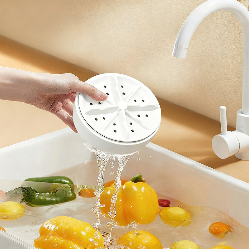 🔥 Effortless Vortex Fruit & Veggie Washer – Advanced SwirlClean Technology | Odor-Free, Child-Safe Cleaning (LIMITED-TIME SALE!)