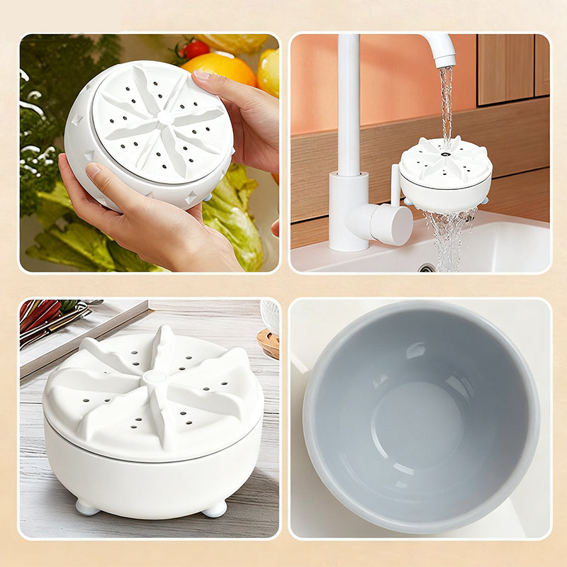 🔥 Effortless Vortex Fruit & Veggie Washer – Advanced SwirlClean Technology | Odor-Free, Child-Safe Cleaning (LIMITED-TIME SALE!)