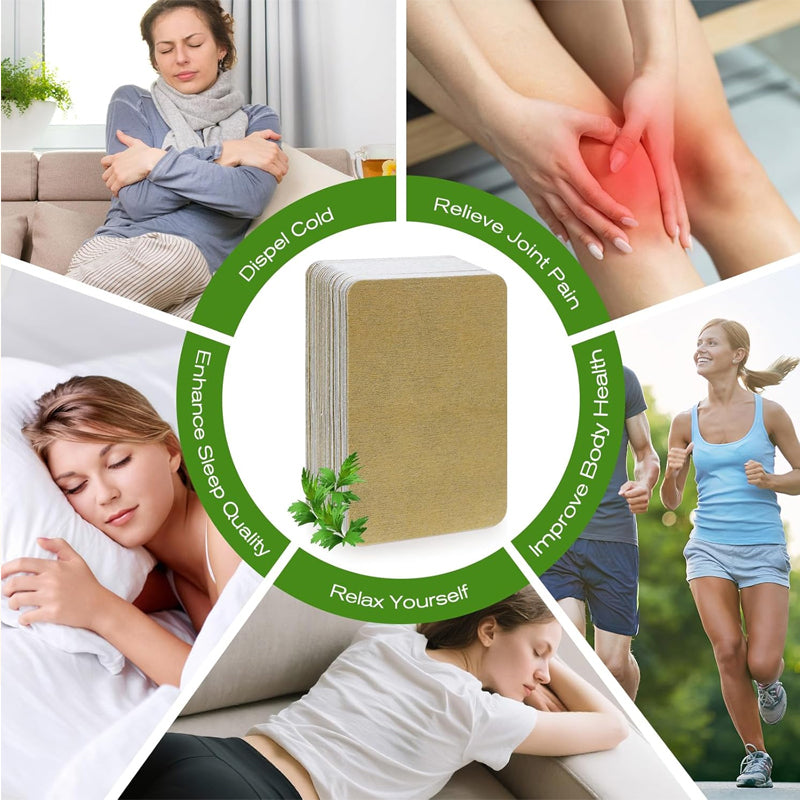⏳Hot Sale - 50% OFF⏰ Ginger Pain Relief Patches – Natural Heat Therapy for Aches & Stiffness | Stick It Where It Hurts! 💆‍♀️