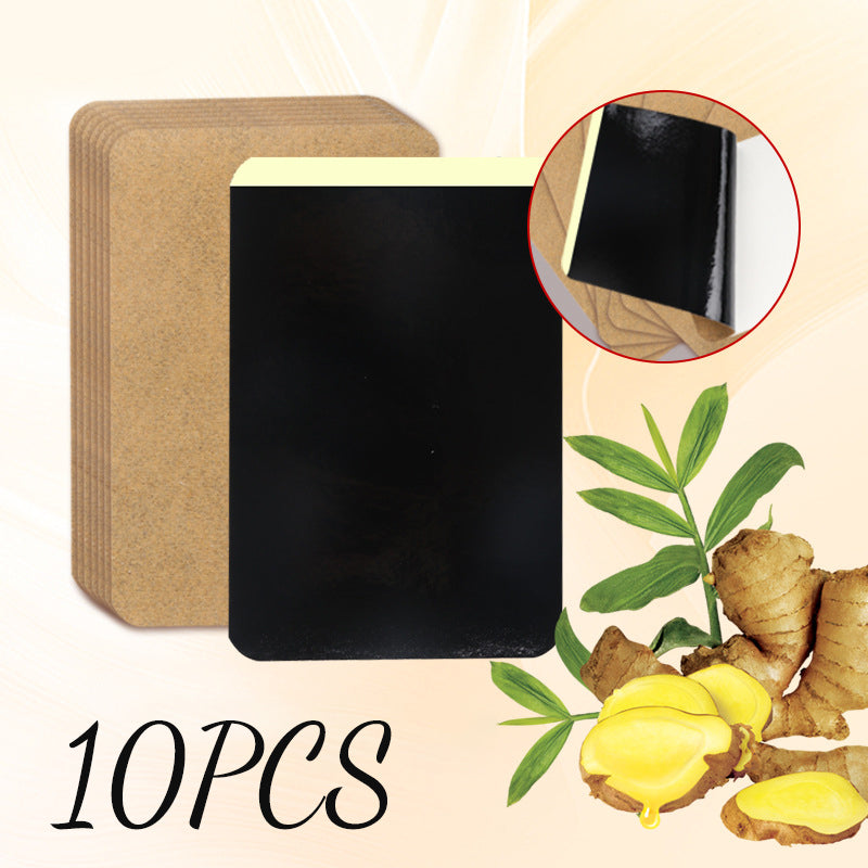 ⏳Hot Sale - 50% OFF⏰ Ginger Pain Relief Patches – Natural Heat Therapy for Aches & Stiffness | Stick It Where It Hurts! 💆‍♀️