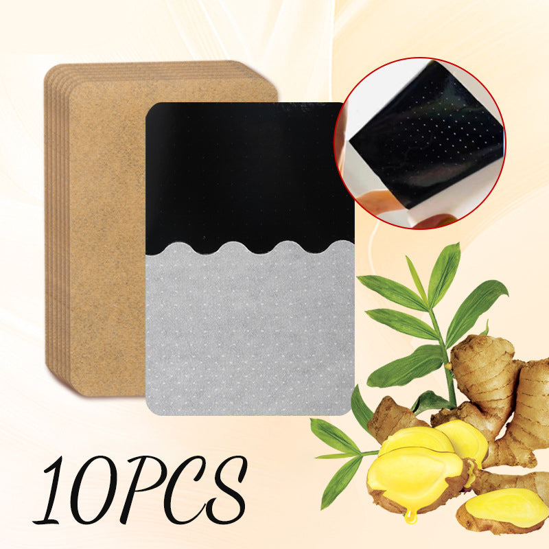 ⏳Hot Sale - 50% OFF⏰ Ginger Pain Relief Patches – Natural Heat Therapy for Aches & Stiffness | Stick It Where It Hurts! 💆‍♀️