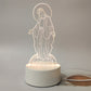 Jesus 3D Night Lamp & Religious Gifts