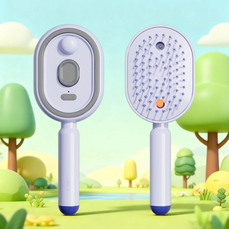 💧 Electric Spray & Massage Hairbrush – soothing scalp massage, fine mist spray & smooth hair care, detangling, nourishment & relaxation ✨