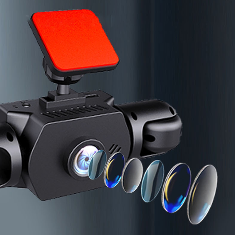 🚗50% OFF NOW ! 📹 4-Lens 360° View Car Dash Cam – All-Round Recording, Night Vision & Loop Recording ⚡