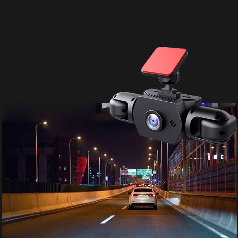 🚗50% OFF NOW ! 📹 4-Lens 360° View Car Dash Cam – All-Round Recording, Night Vision & Loop Recording ⚡