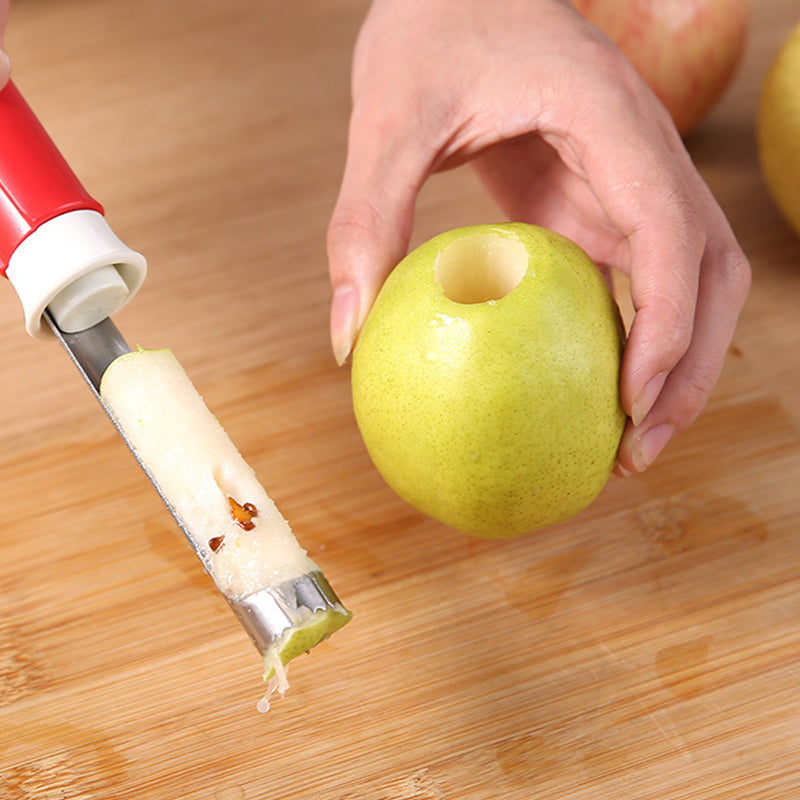 💥Hot Sale💥Stainless Steel Fruit Corer & Peeler 2 in 1🍎