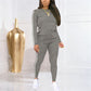 Women's 2-Piece Long Sleeve Tracksuit Set
