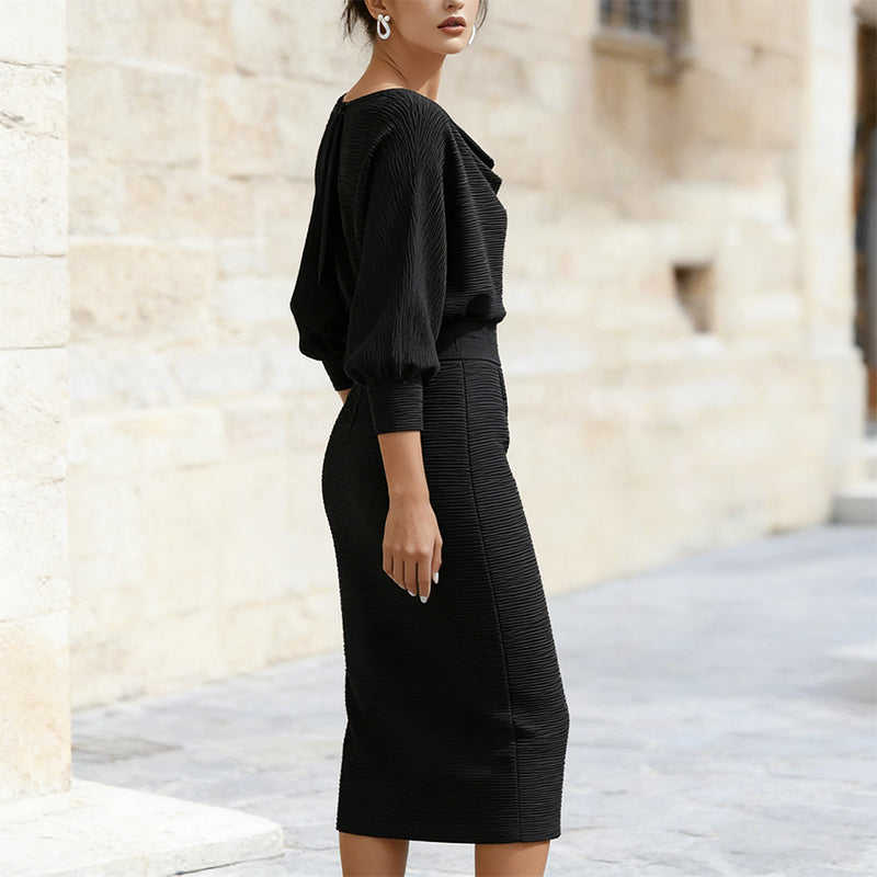 🌟 Limited Time 49% OFF💃Women’s Elegant Waist-Cinching Slimming Dress | Elegant Fit & Figure-Flattering Silhouette✨