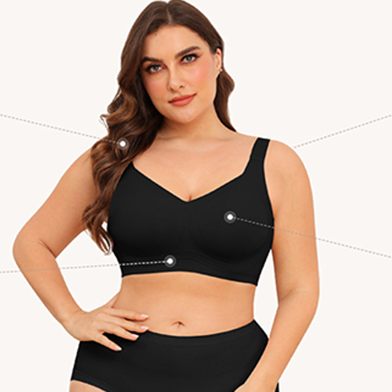 🎉LAST DAY SALE -50% OFF💖 Women's Seamless Full Coverage Wireless Bra