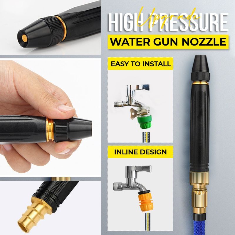 🚿New arrival 50% OFF!💧 High-Pressure Water Gun – Car Wash, Garden, 10x Pressure, Multi-Mode ⚡