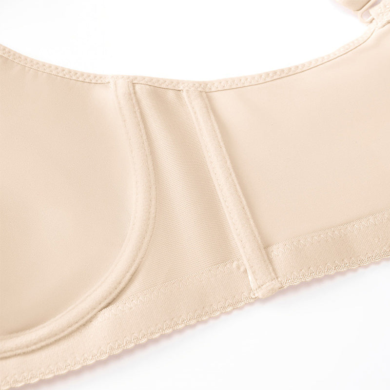 ⏰LAST DAY 65% OFF 💐Women's Elegant Sheer Full Coverage Plus Size Bra, Breathable Mesh Large Size Lingerie, Support Comfort Everyday Bra