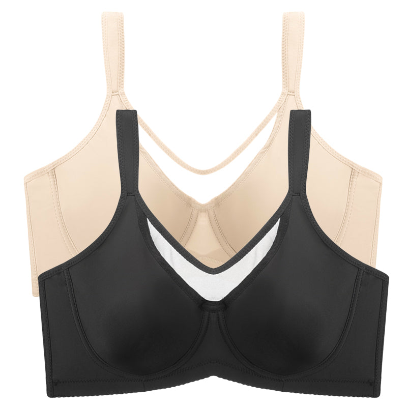 ⏰LAST DAY 65% OFF 💐Women's Elegant Sheer Full Coverage Plus Size Bra, Breathable Mesh Large Size Lingerie, Support Comfort Everyday Bra