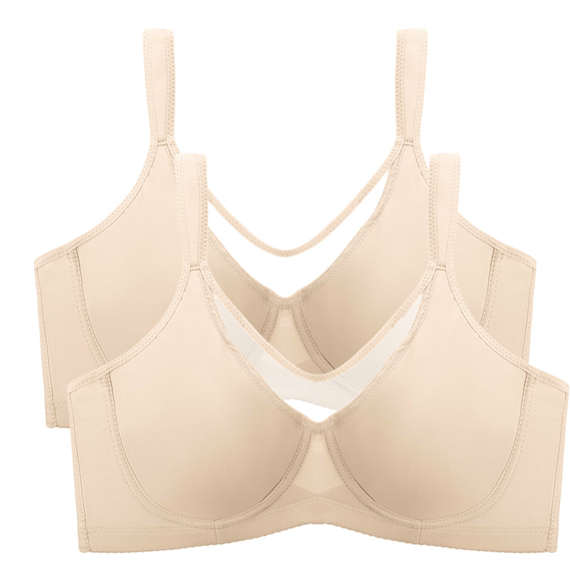 ⏰LAST DAY 65% OFF 💐Women's Elegant Sheer Full Coverage Plus Size Bra, Breathable Mesh Large Size Lingerie, Support Comfort Everyday Bra