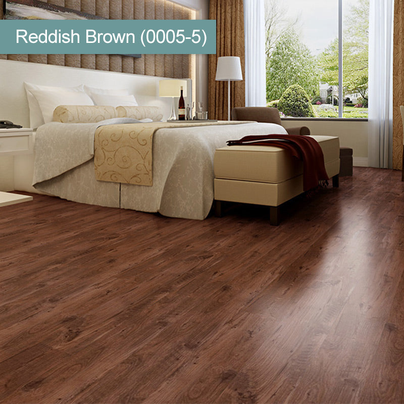 🧱 BUY 3 GET 5 FREE! 🔥（36 in × 6 in × 1/8 in）🏠 Wood Grain Peel and Stick Floor Tiles ， Self-Adhesive, Waterproof & Easy DIY Installation 🌿