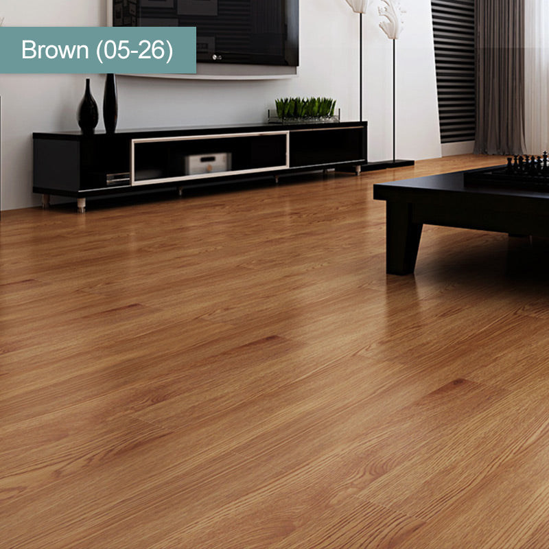 🧱 BUY 3 GET 5 FREE! 🔥（36 in × 6 in × 1/8 in）🏠 Wood Grain Peel and Stick Floor Tiles ， Self-Adhesive, Waterproof & Easy DIY Installation 🌿