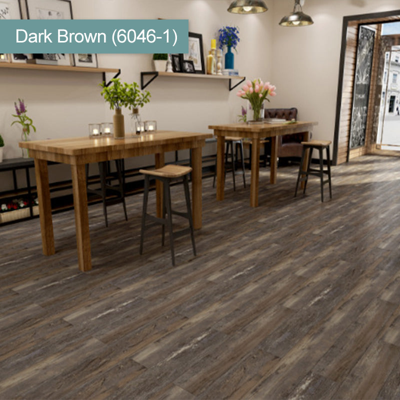 🧱 BUY 3 GET 5 FREE! 🔥（36 in × 6 in × 1/8 in）🏠 Wood Grain Peel and Stick Floor Tiles ， Self-Adhesive, Waterproof & Easy DIY Installation 🌿