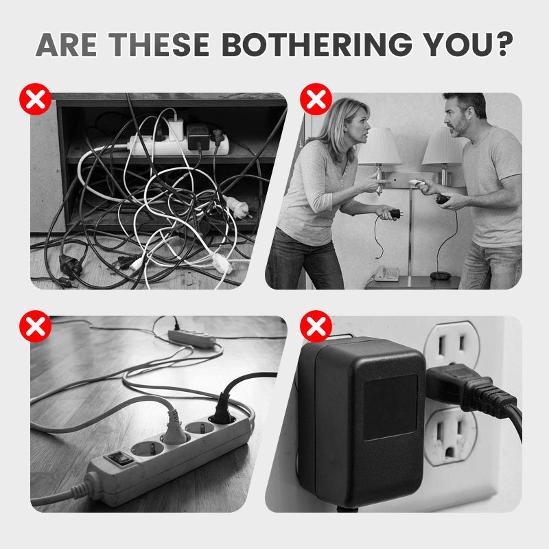 📢📢50% OFF!! ⏰Smart power strip with USB ports