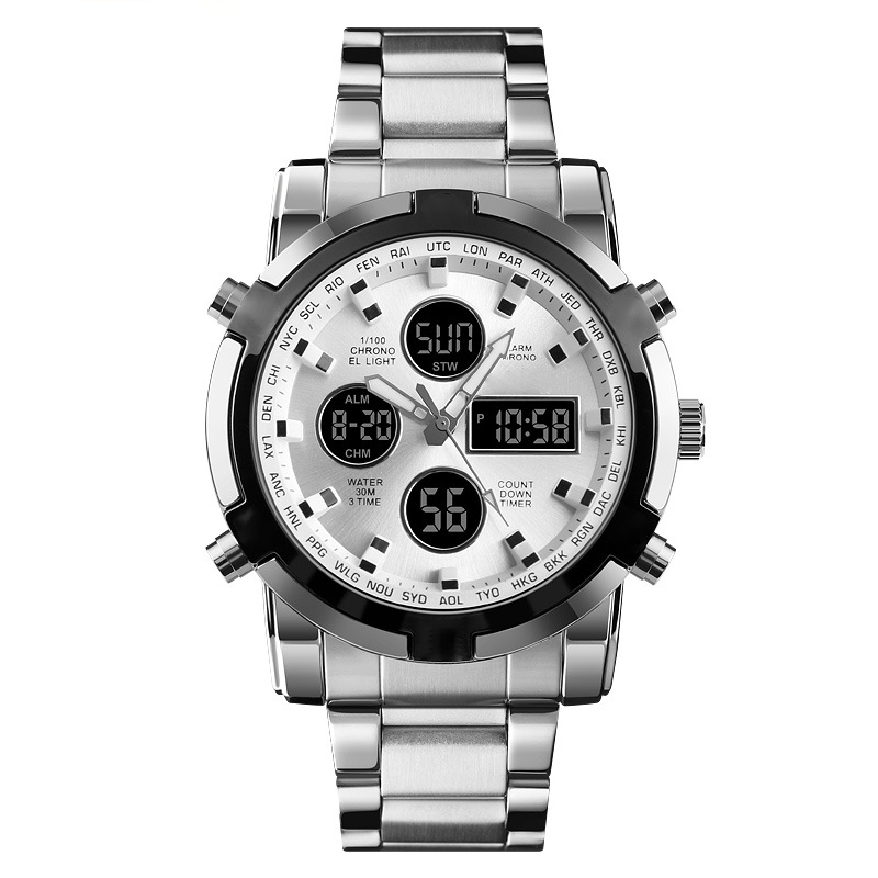 ⌚ 50% OFF & Free Shipping NOW! 🪖 Men‘s Military Watch – Analog-Digital Display, Waterproof & Shock-Resistant 🛡️