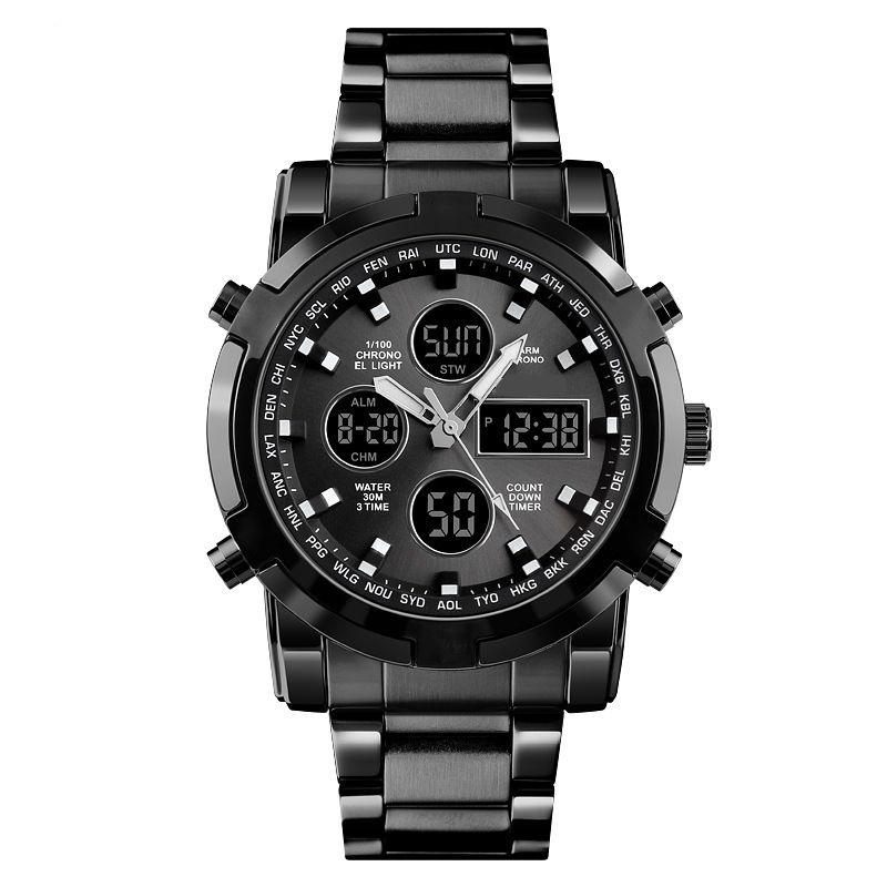 ⌚ 50% OFF & Free Shipping NOW! 🪖 Men‘s Military Watch – Analog-Digital Display, Waterproof & Shock-Resistant 🛡️