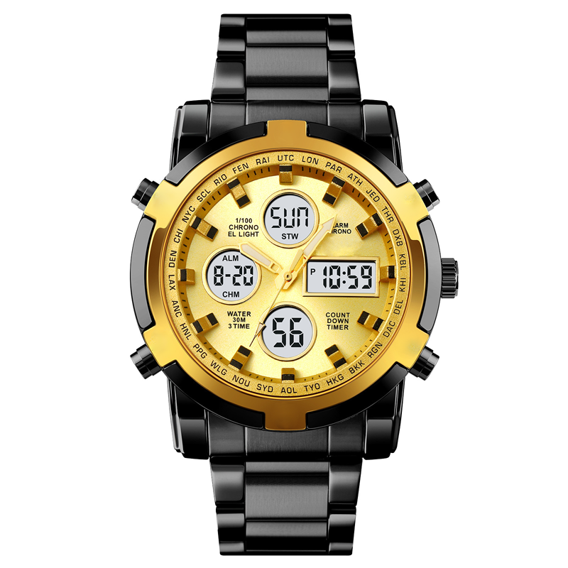 ⌚ 50% OFF & Free Shipping NOW! 🪖 Men‘s Military Watch – Analog-Digital Display, Waterproof & Shock-Resistant 🛡️